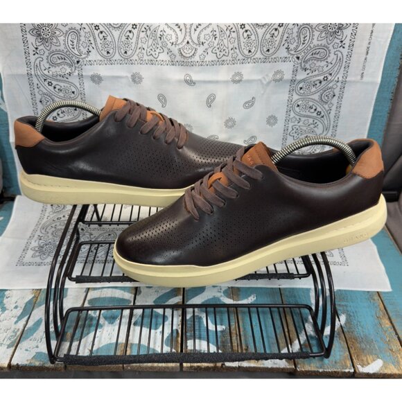 Cole Haan  GrandPrø Rally Perf Laser Cut Sneaker Style C36124  Mens Sz 10.5M - Picture 1 of 10